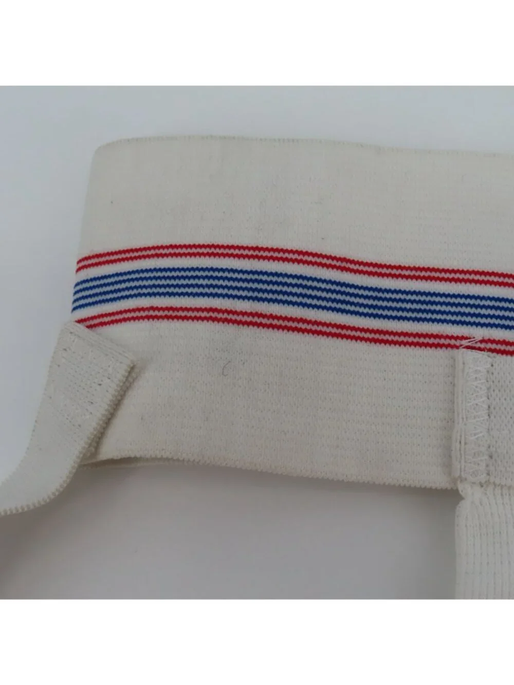 VTG The Duke Mens Small Red White Blue Stripe Band Jockstrap Athletic Supporter